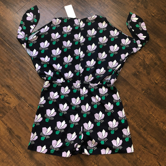 Mare Mare Laj Cold Shoulder Lotus Printed Jumpsuit - Picture 7 of 8